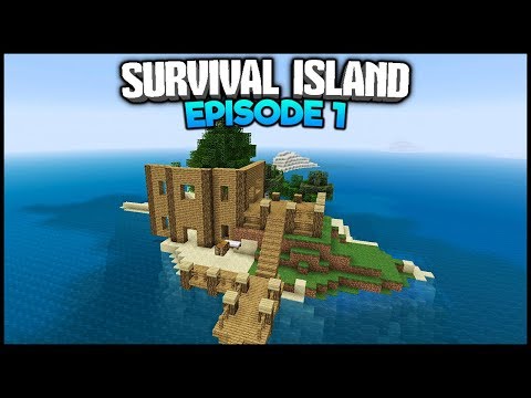 Minecraft: Exploration & Starter House - Episode 1 (Survival Island Let's Play)