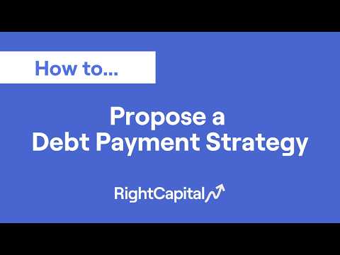 Propose a Debt Payment Strategy (1:35) 