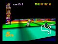 Mario Kart 64 Death Mode SNES Rainbow Road
