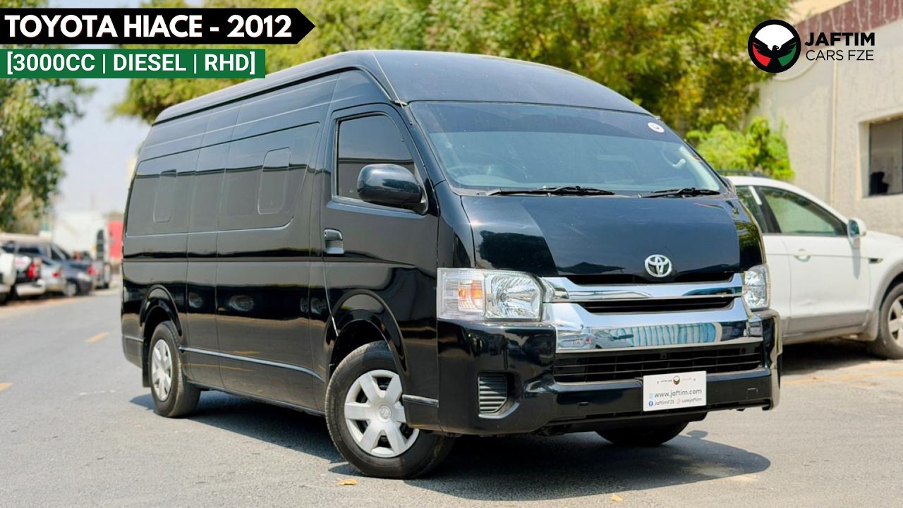 Toyota Hiace 2012 | 3.0L DIESEL ENGINE | AT | RHD | 14 SEATER | COMFORT SEATS | AUDIO PLAYER | POWER WINDOWS | TI video