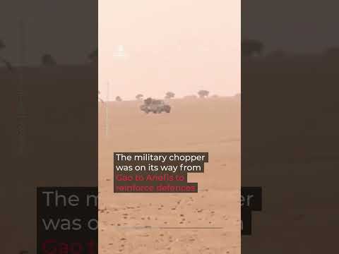 Tuareg fighters claim to have shot down a Russian helicopter in Mali