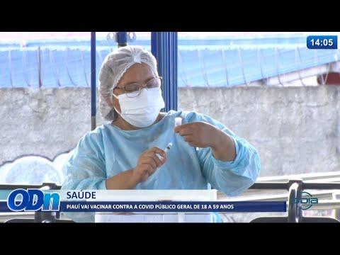 Piauí vai vacinar contra Covid-19 público de 18 a 59 anos 10 06 2021