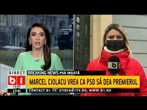 STIRI B1 ORA 12.00 DIN 9 DECEMBRIE 2020 - PNL SI USR PLUS SE CEARTA PE MINISTERE