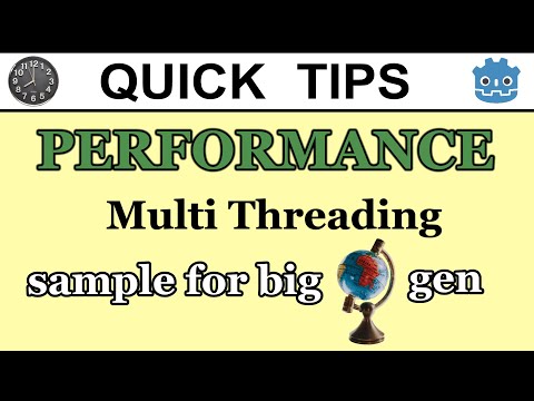 Godot Engine 3.x - Quick Tips || Multi-Threading via Thread Node