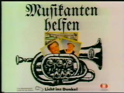 Licht ins Dunkel ORF Musikanten helfen Werbung 1986