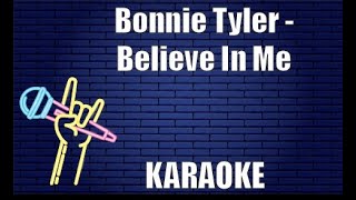 Bonnie Tyler - Believe In Me (Karaoke)