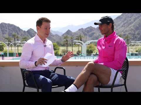 Rafael Nadal at the 2019 BNP Paribas Open