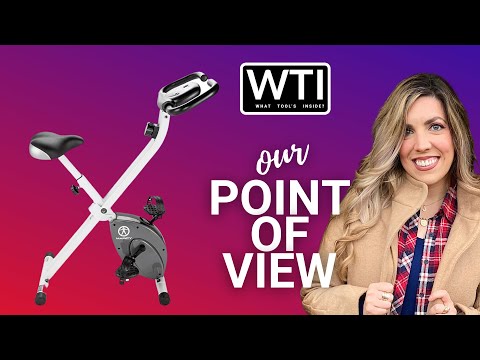 Marcy Foldable Upright Exercise Bikes - WTI product video review