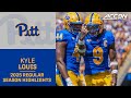 Kyle Louis 2025 Regular Season Highlights Pitt Linebacker