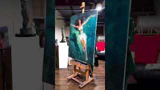 OIL PAINTING | ADRIFT IN SERENITY BY annarazumovskaya on IG