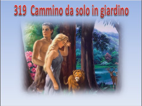 319  CAMMINO DA SOLO IN GIARDINO - KARAOKE