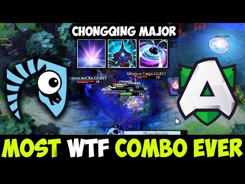 Team Liquid Vs Alliance - MOST WTF COMBO EVER Chongqing Major Dota 2