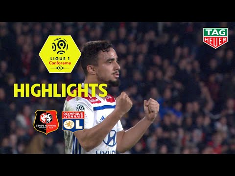 Stade Rennais FC - Olympique Lyonnais ( 0-1 ) - Highlights - (SRFC - OL) / 2018-19