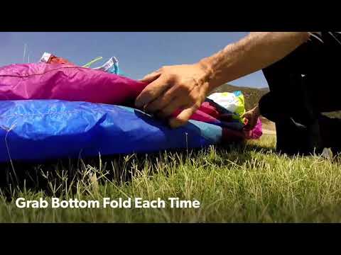 How to Fold a Paraglider