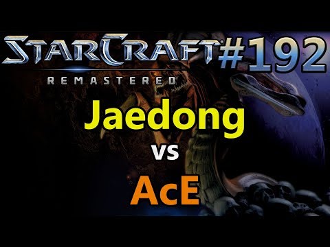 Jaedong (Z) vs AcE (Z) auf Python (2008) - StarCraft: Remastered - Replay-Cast #192 [Deutsch]