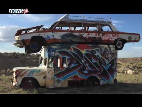 अमेरिकाका नेवादामा कारको खेती ! - NEWS24 TV