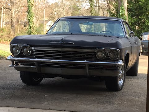 Air conditioning install on a 1965 Impala SS Part 1.