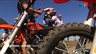 preview picture of video 'Der MDR beim MSC Teutschenthal ADAC MX Academy Motocross 21.07.2013'