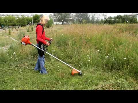 Видео Мотокоса ECHO SRM-350ES в работе