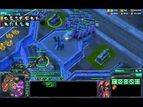 Minigun teaching hFX PvZ - Starcraft 2 Lesson