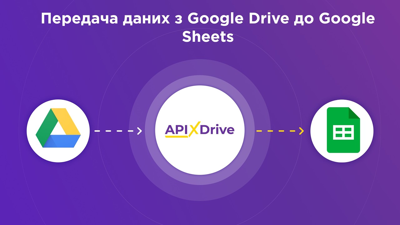 ApiX-Drive: Як підключити Google Drive до Google Sheets (Інструкція для новачків)
