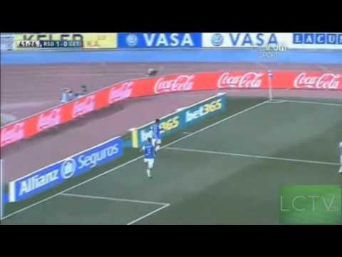 Golazo de Carlos Vela Real Sociedad vs Getafe Liga Española Jornada 1