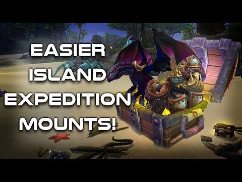 FINALLY! - Island Expedition Mounts Easier to Get in 8.3 WoW