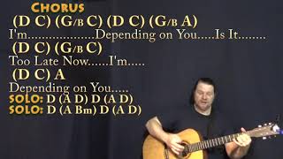 Depending on You (Tom Petty) Guitar Cover Lesson with Chords/Lyrics - Munson
