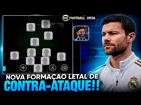 INSANO🔥COMO MONTAR A NOVA FORMAÇÃO 4-3-1-2 META QUE TODO MUNDO TA USANDO NO EFOOTBALL 2026!