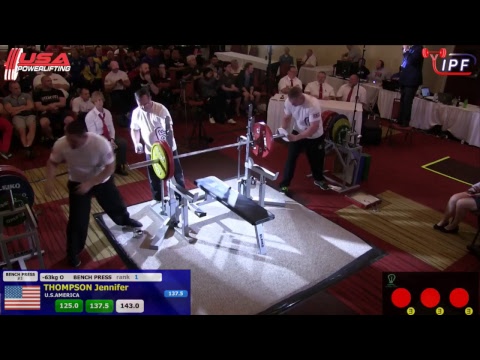 Open Women, 47kg -63kg - 2017 IPF Classic Bench Press World Championship