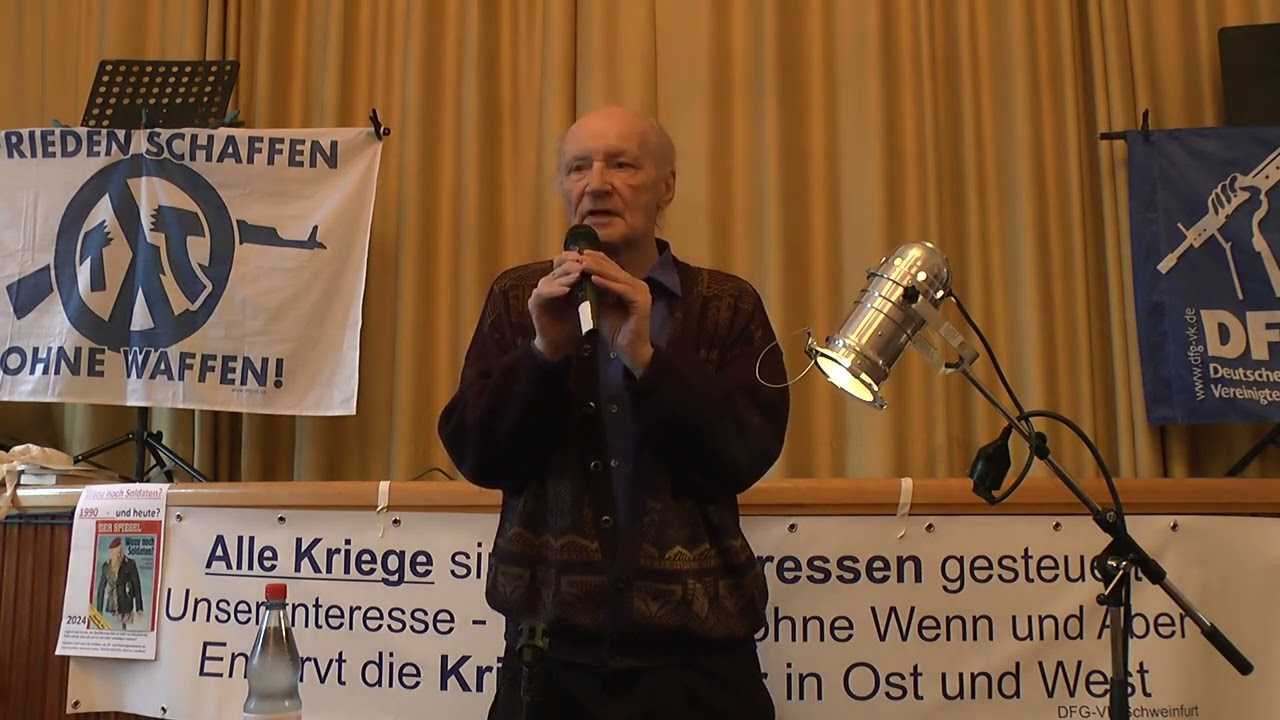 Eugen Drewermann: Nur durch Frieden bewahren wir uns selbst