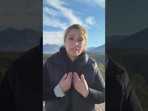 Soledad nos da su testimonio en las alturas en Aicuña, La Rioja, Argentina PARTE 2