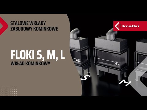 Миниатюра изображения товара Каминная топка Kratki Floki L P (правая)