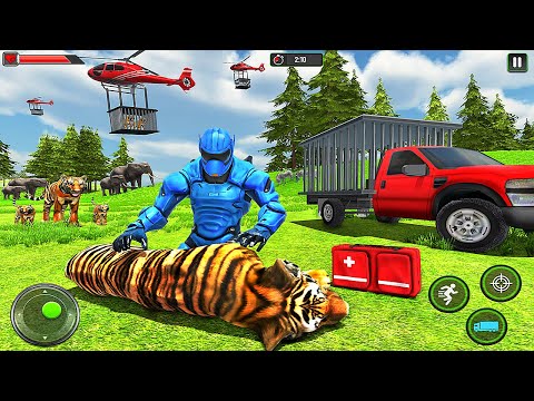 Police Robot Animal Rescue: Police Robot Games Police Ambulance Games- Best Android IOS Gameplay