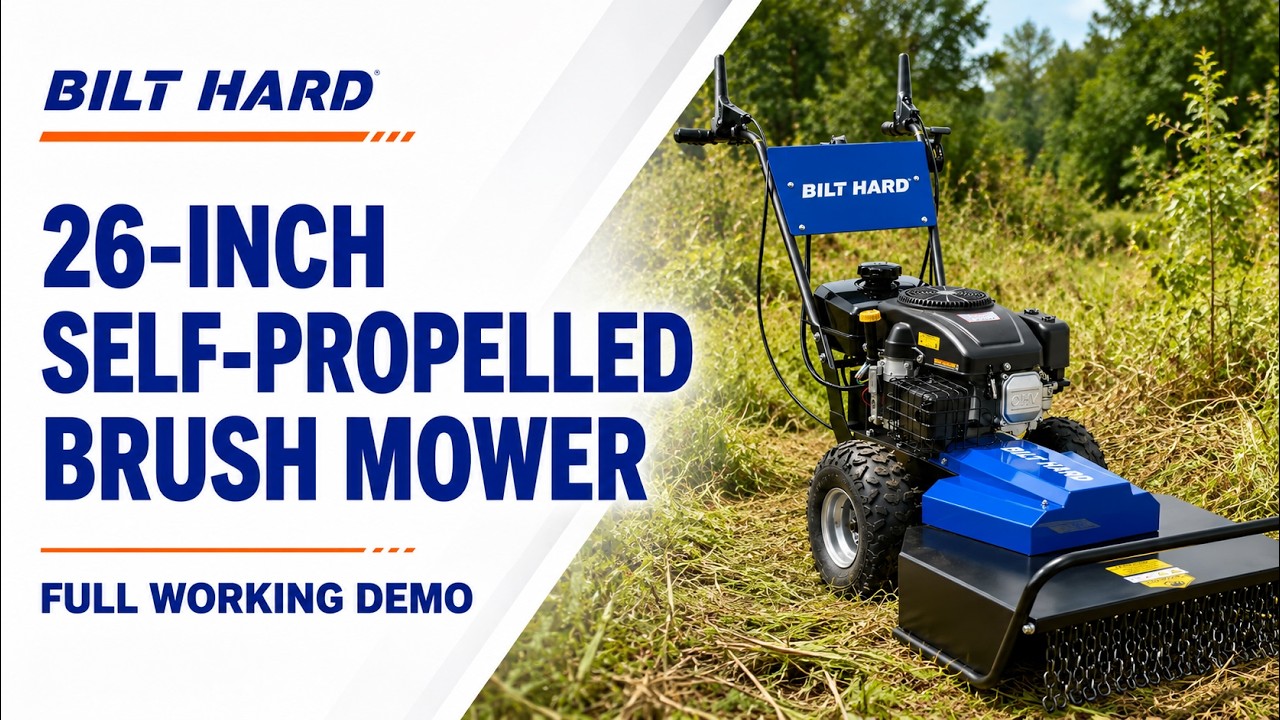BILT HARD equipment working demo