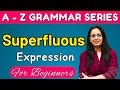 Superfluous Expression SSC CGL 2023 Basic English Grammar In Hindi English With Rani Ma Am