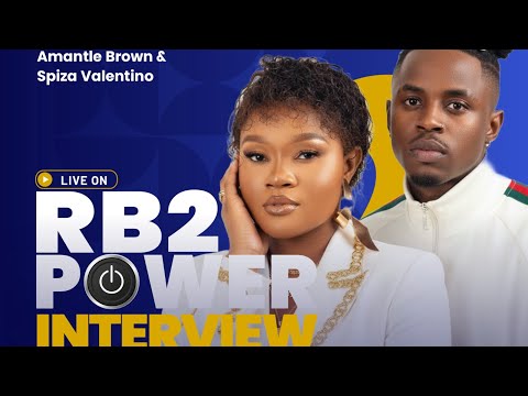 Amantle Brown & Spiza Valentino on RB2 POWER MORNINGS