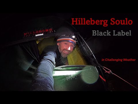 Camping in the Hilleberg Soulo Black Label