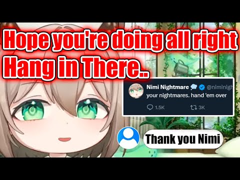 Nimi’s Voice Changes When She Wishes Everyone Well...