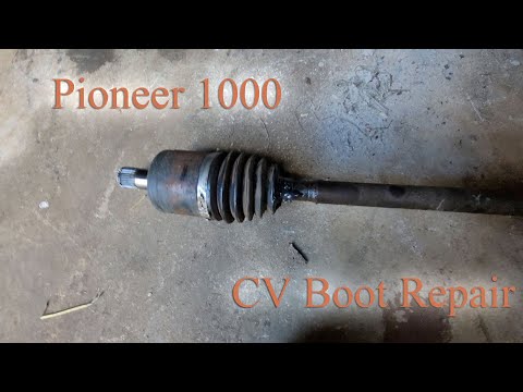 Honda Pioneer 1000 CV Axle Removal and Inner Boot Replacement