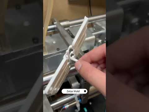 ⚪️🧸 Zetar Mold: Precision Injection Molded White Mini Plastic Products 🧸⚪️