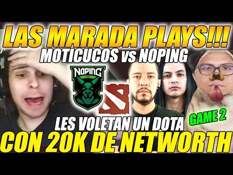 😲VOLVIERON LAS MADARA PLAYS! LES VOLTEAN UN DOTA CON 20K DE NETWORTH😲MOTICUCOS vs NOPING [G2/bo3]