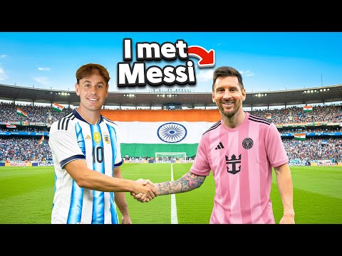 I met Messi In India 🇮🇳