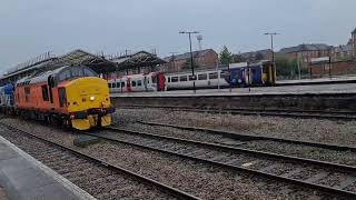harry needles 37405 and colas 67027 on the 6Z71 coleham lmd to coleham lmd thrash out chester