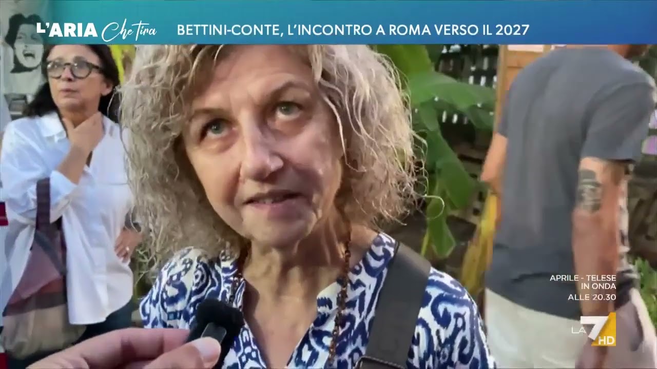 Bettini - Conte, l'incontro a Roma verso il 2027