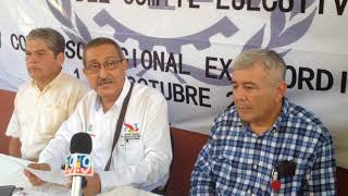 CARLOS BENITO LOPEZ SANCHEZ
Como secretario general legitimo del sindicato independiente secc 1 taba