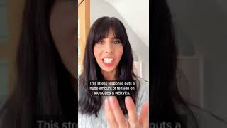 Why does anxiety cause twitching #shorts #anxiety #healthanxiety #anxietyrelief