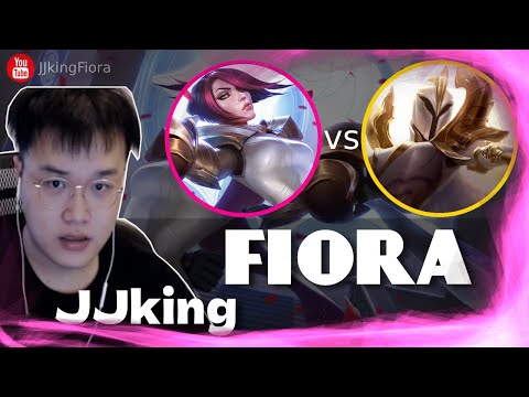 🔴 JJking Fiora vs Kayle KR Master (Best Fiora OTP) - JJking Fiora Guide