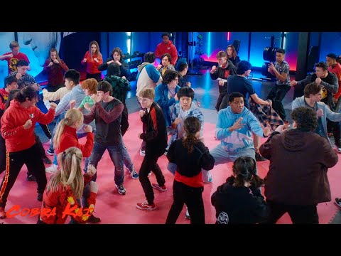 DOJO FINAL FIGHT: Sam Saves Tory From Kim Da-Eun [4K] [Part-3/5] | Cobra Kai Season 5