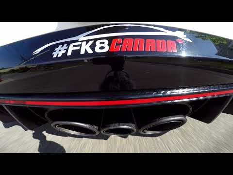 Honda civic typeR with AFE, takeda exhaust